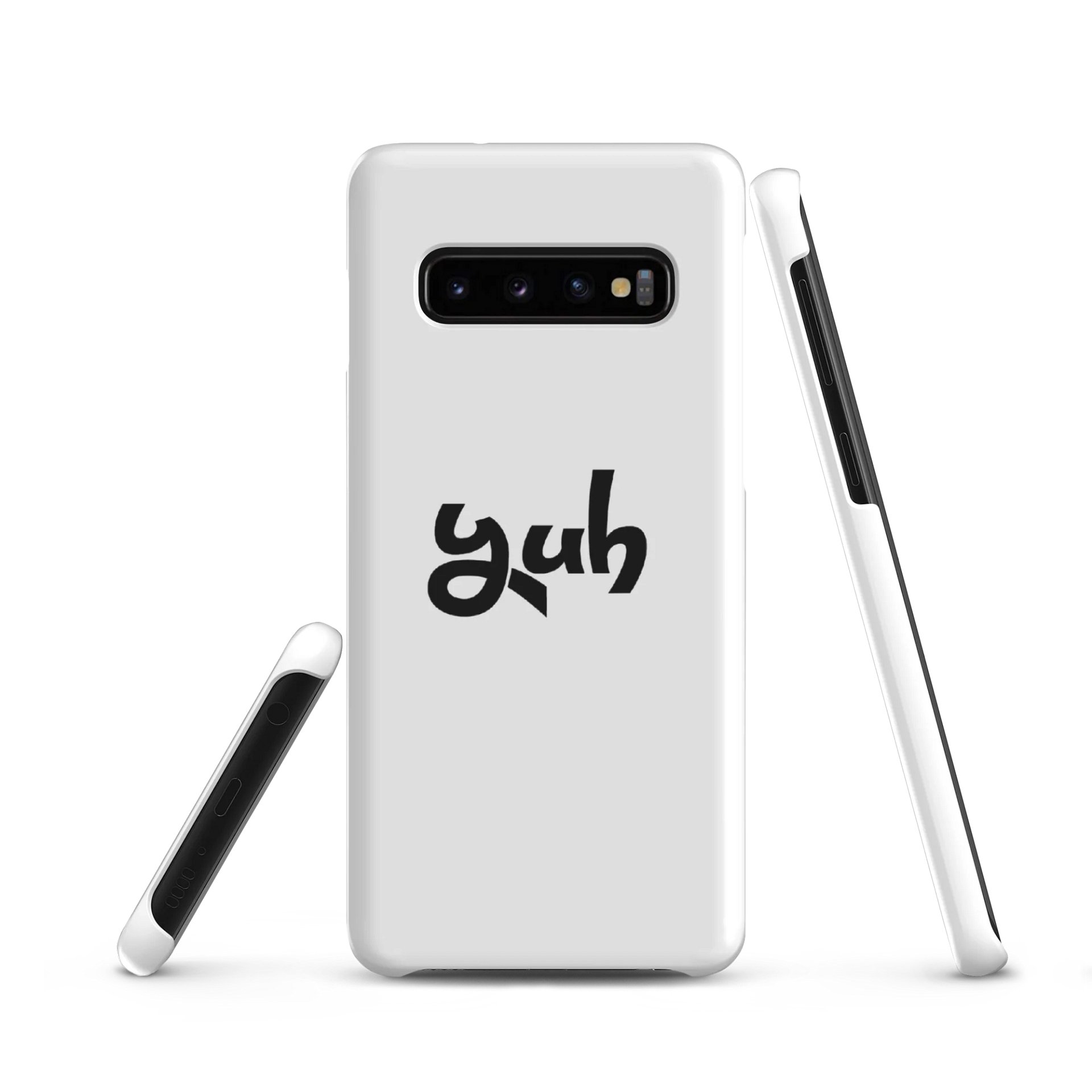 Minimalist 'Yuh' Snap Case product image (1)