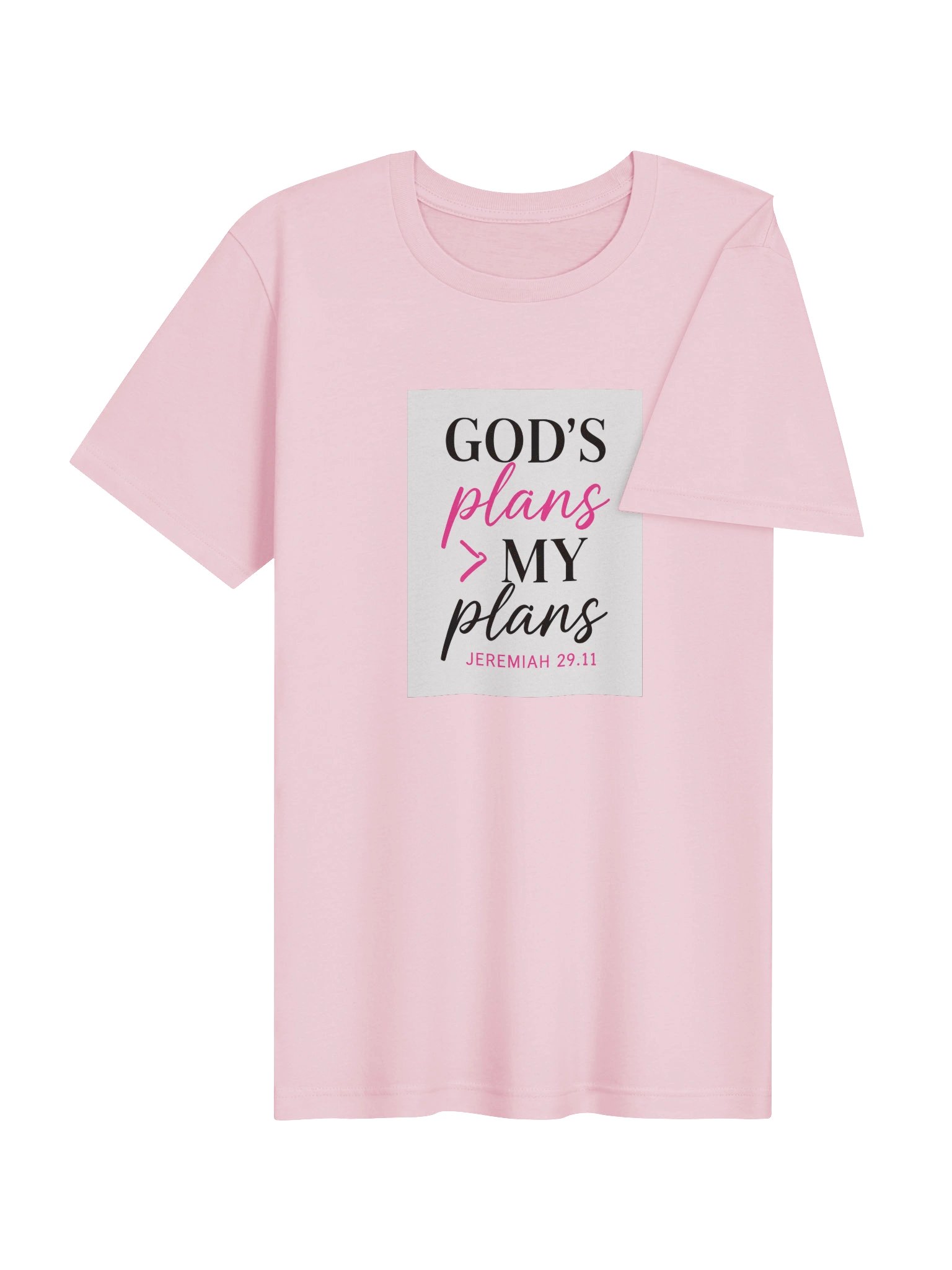 God's Plans Cotton Tee product image (4)