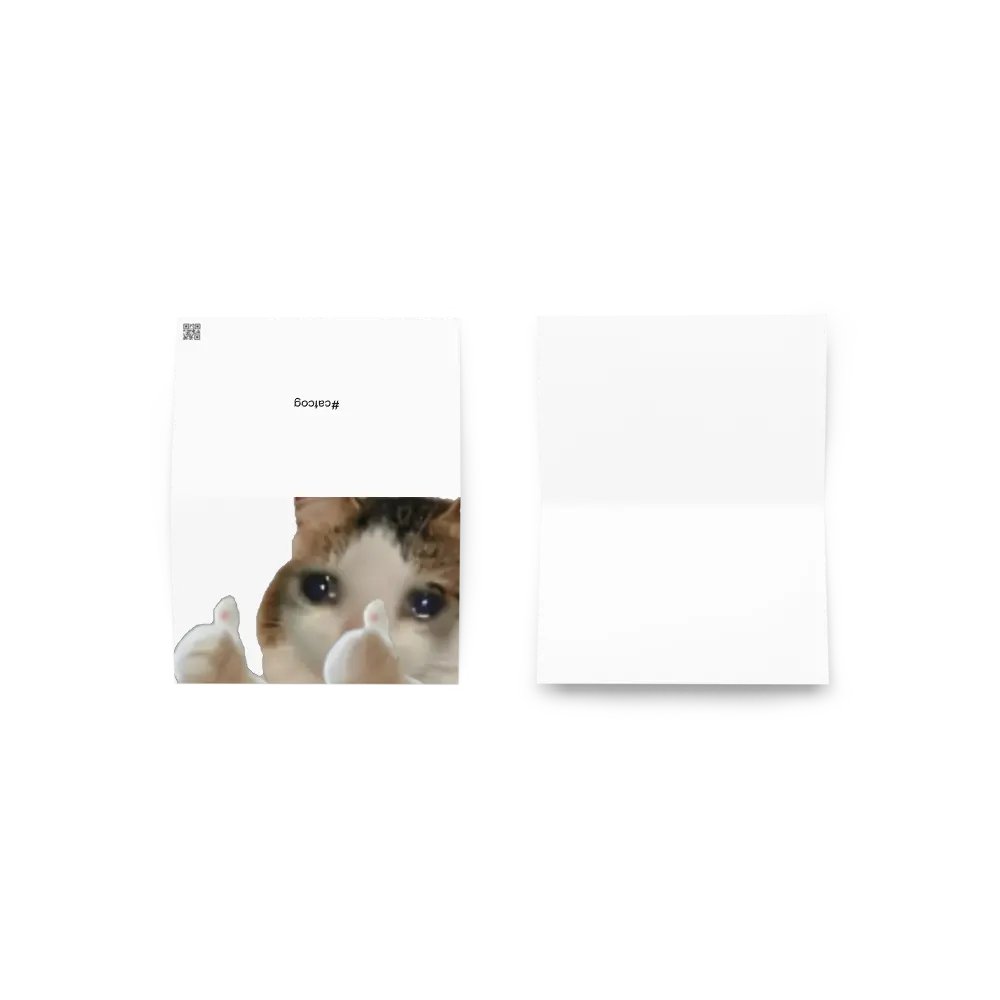 Greeting Card: Meme Cats product image (21)