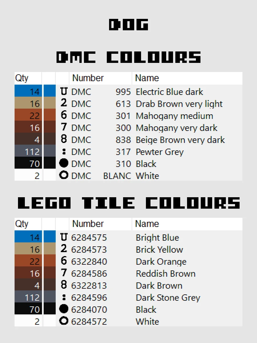 Dog Pixel Art product image (4)