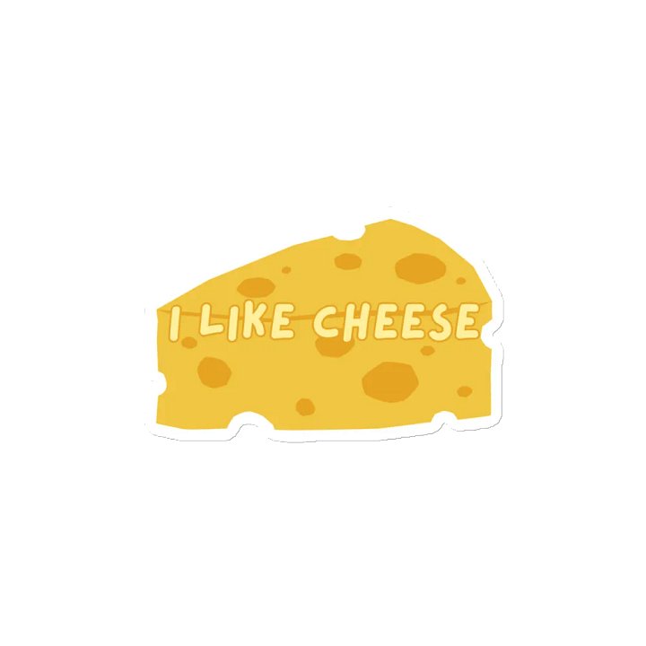 I Like Cheese Magnet product image (2)