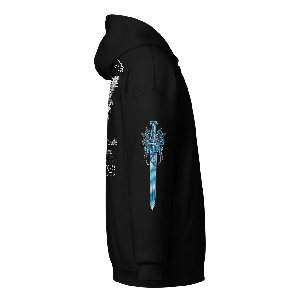 SharpTattoos @ StregaRose (Blue) Zip Hoodie product image (7)