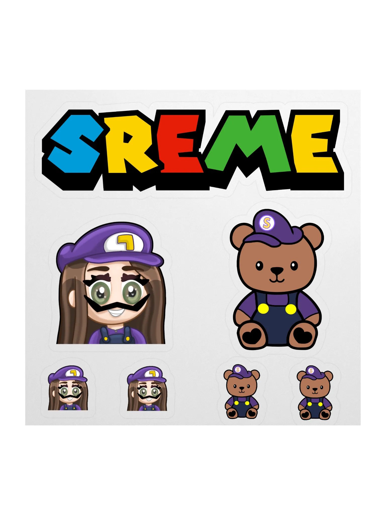 Super Sreme 64 Sticker Sheet product image (1)