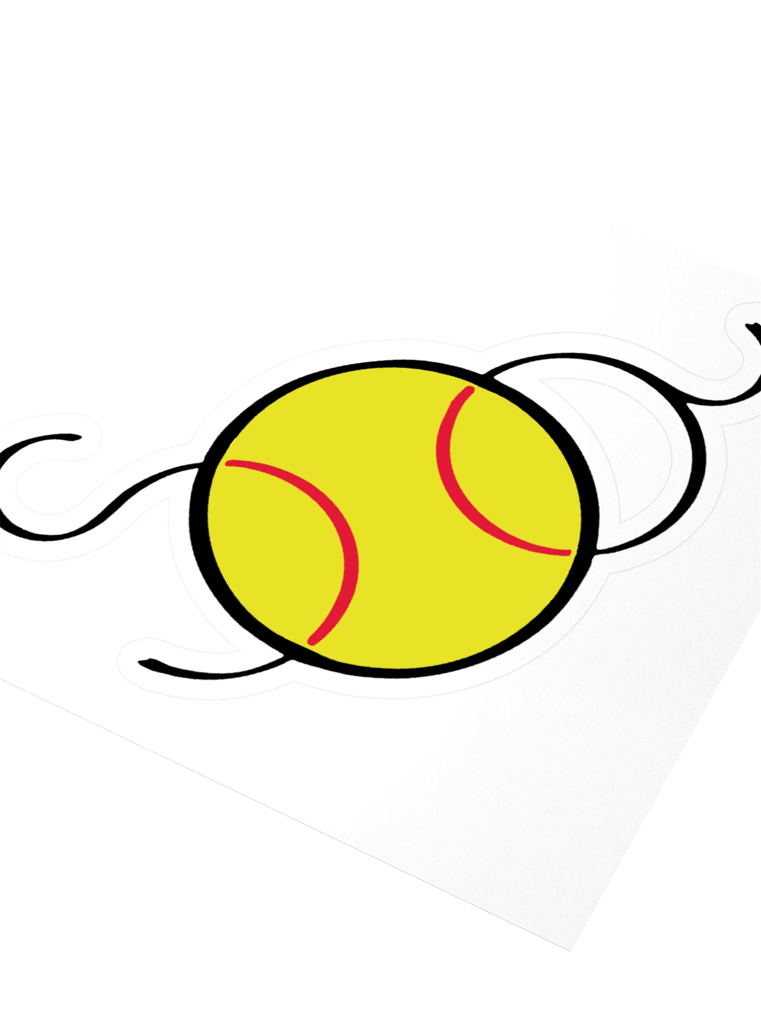sao fauxback sticker (softball) product image (3)