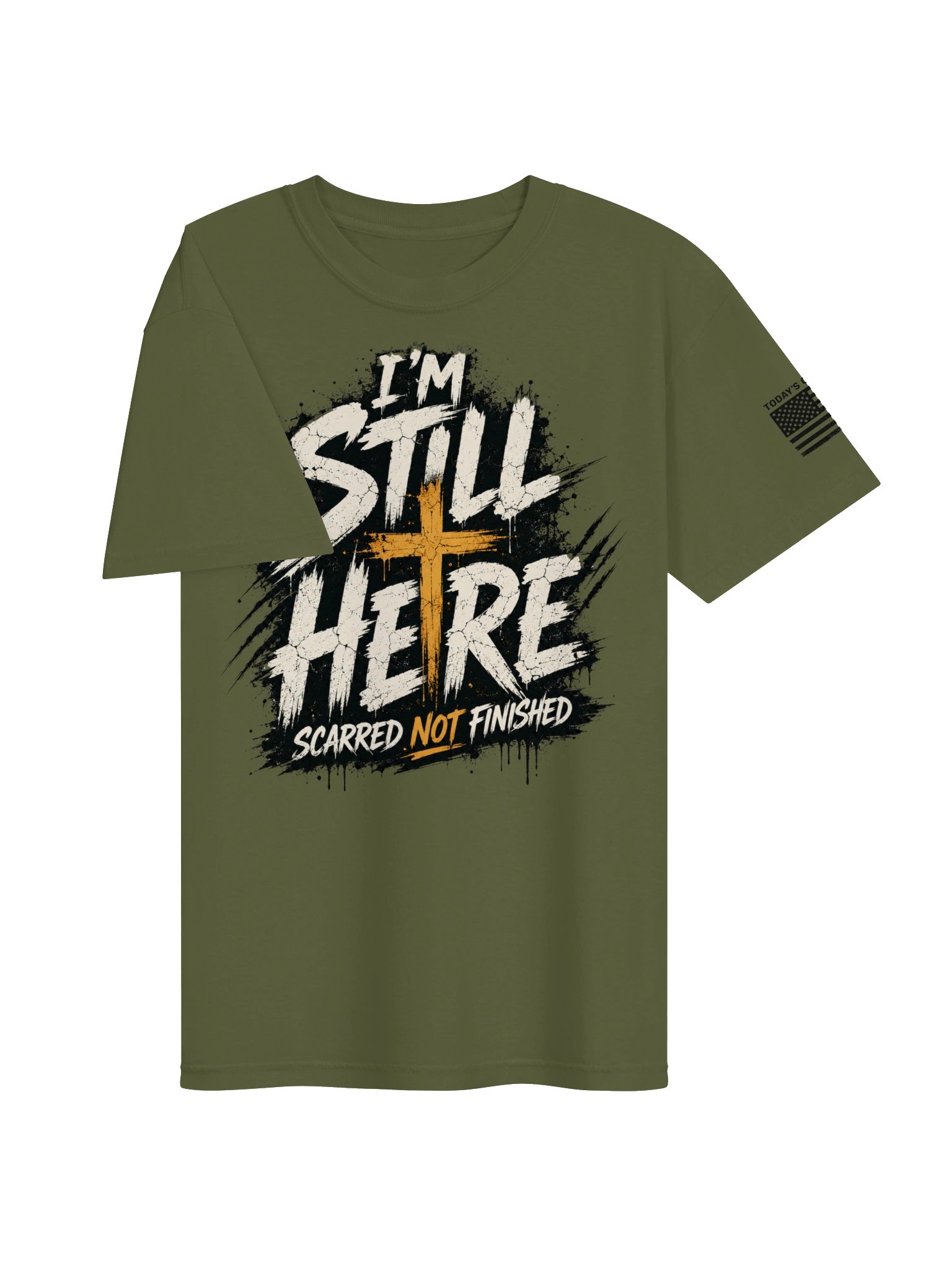 Scarred Not Finished Tee product image (3)