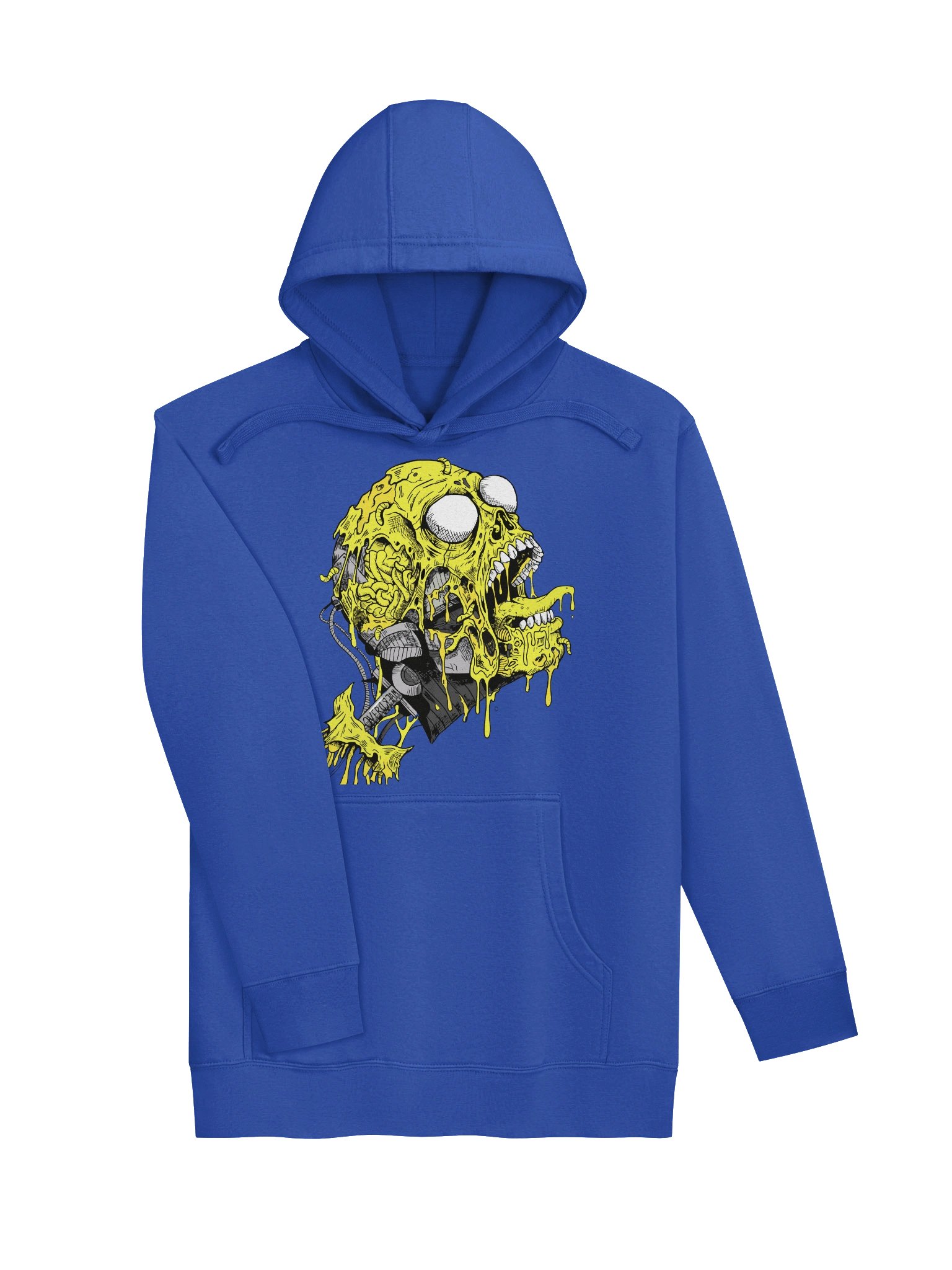 Blue Golden Zombie Hoodie product image (3)