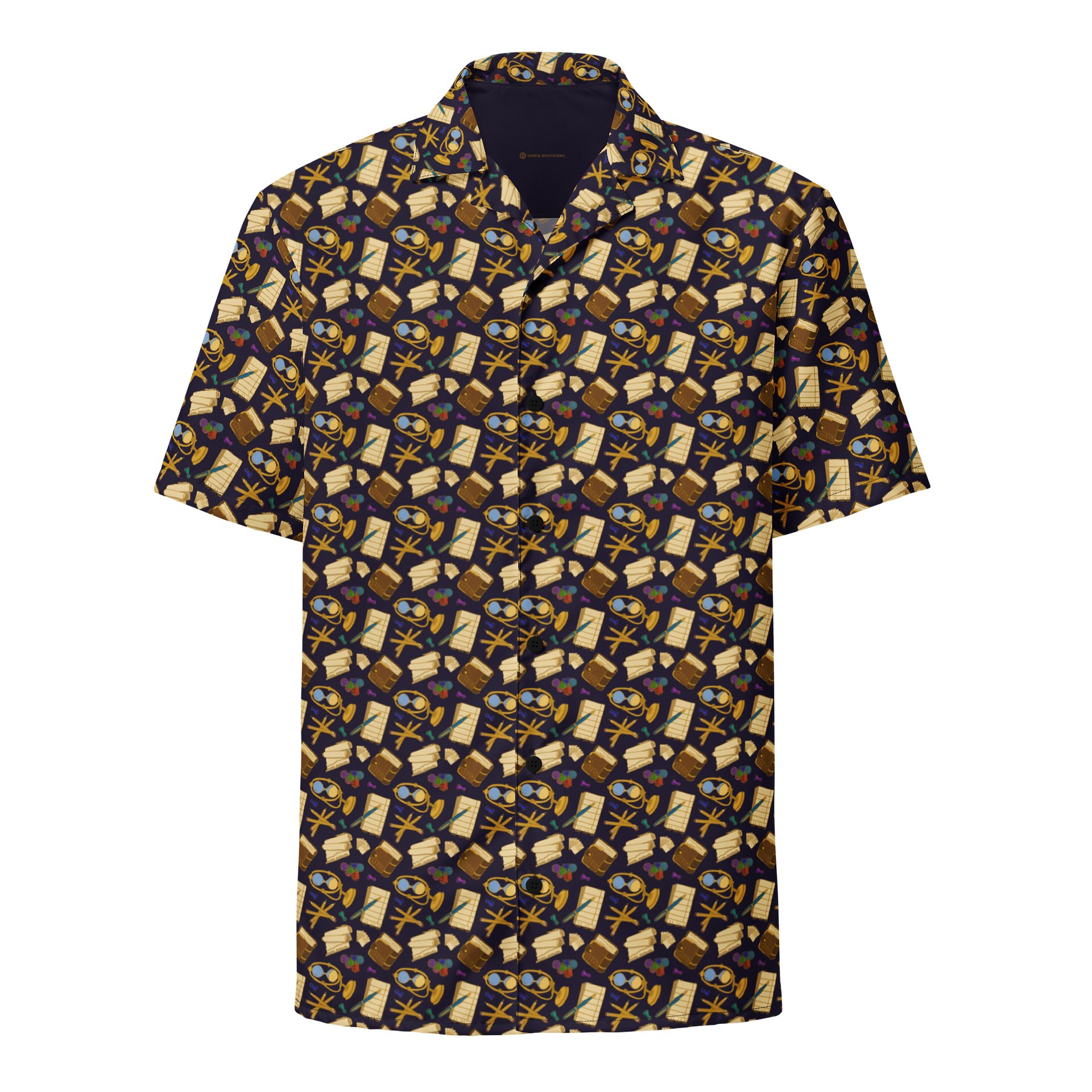 Dungeon Master Button-up Shirt product image (1)