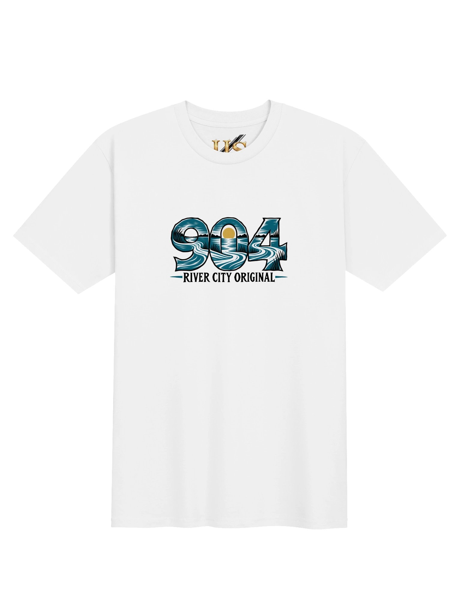 904 River City Original — Can’t Copy the Current White T-Shirt product image (1)