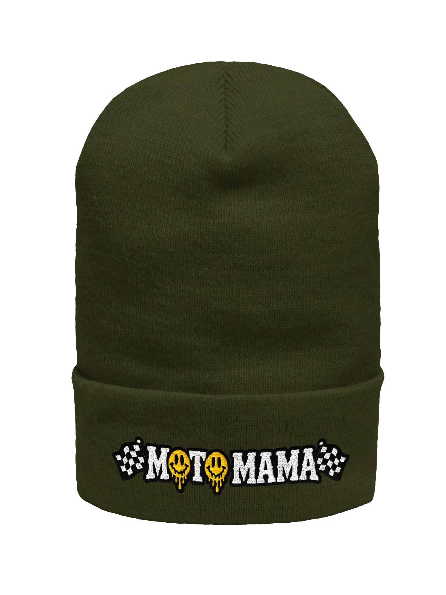 Smiley Moto Mama Beanie product image (1)