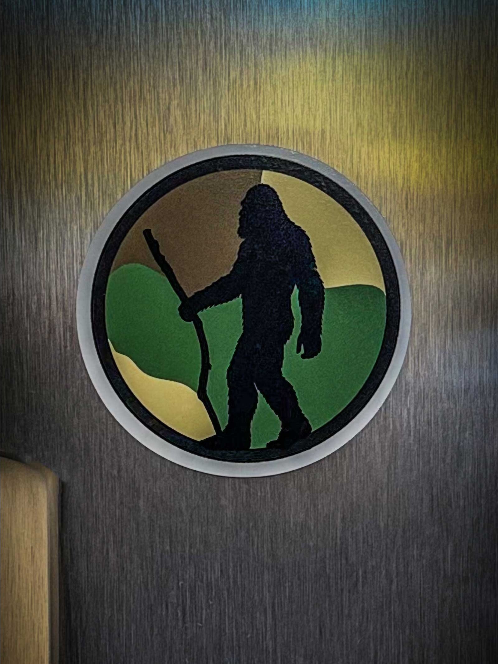Sasquatch Stick-Walker Camo Vinyl Stickers / Feel the MO product image (1)