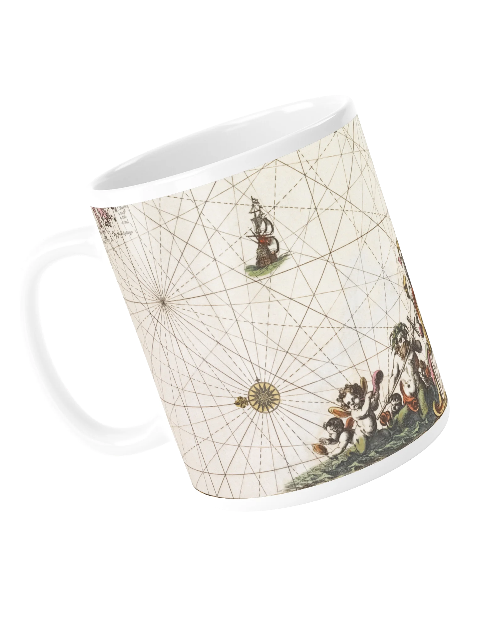 Vintage Nautical Map Mug product image (5)