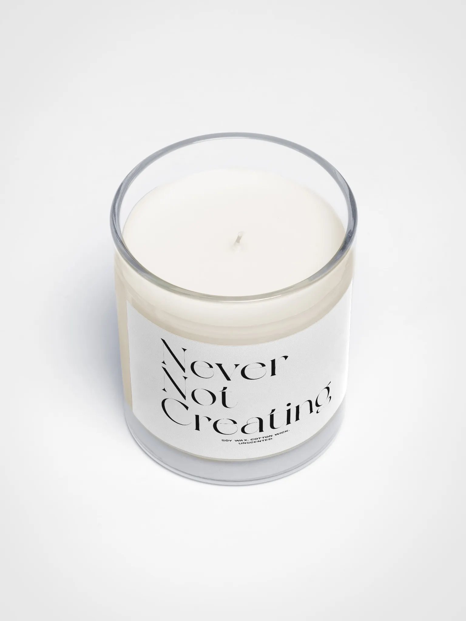 Never Not Creating Soy Wax Candle product image (3)