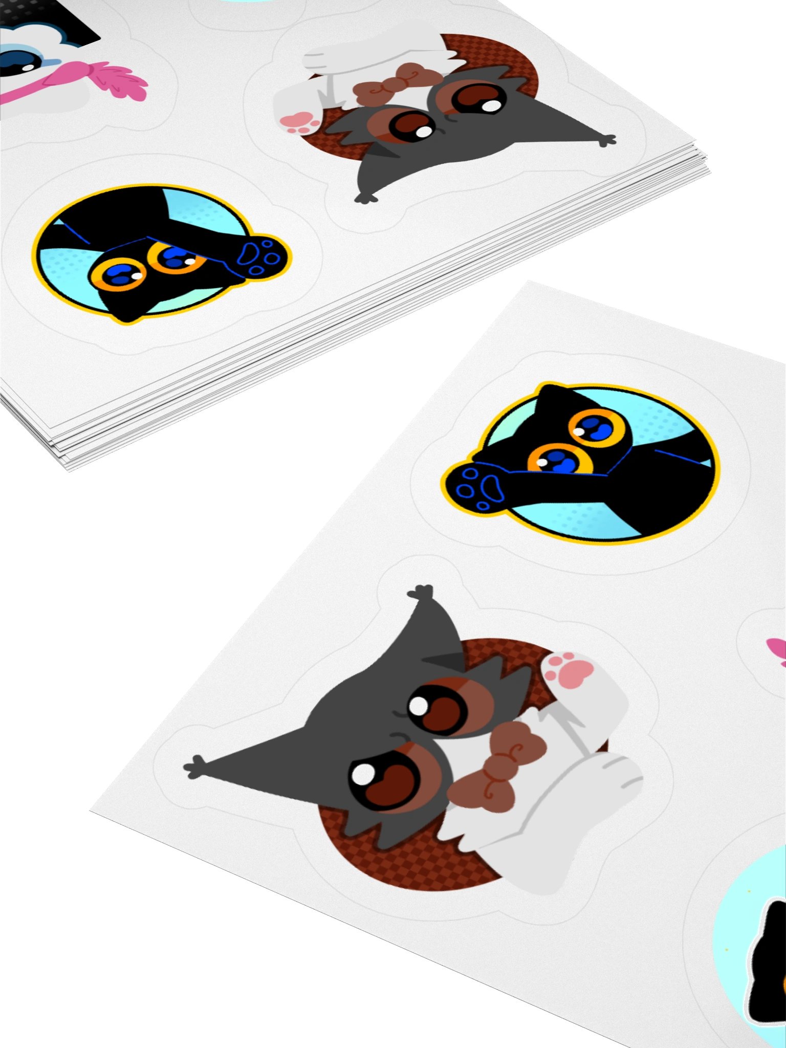 Silly Kat Sticker Pack B product image (12)