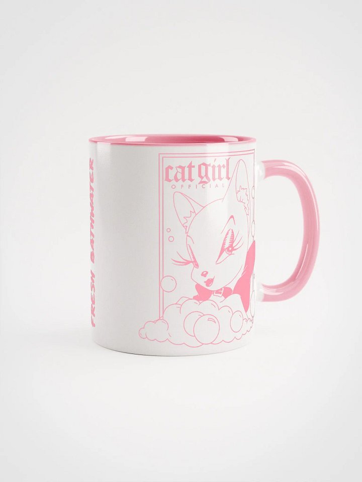 Cat Girl Bathwater Mug (PINK, Limited) product image (1)