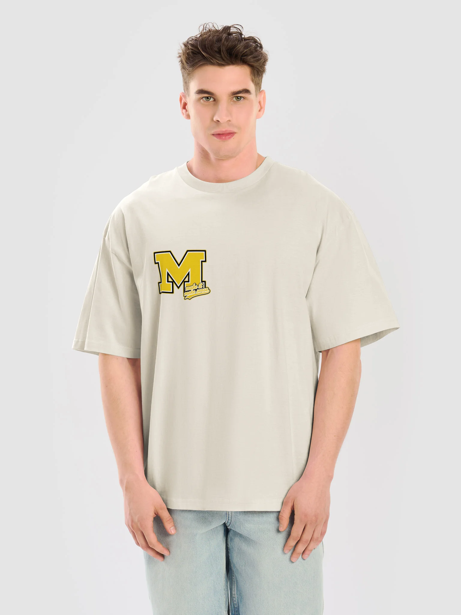 Make It Make Sense Oversized M Tee product image (5)