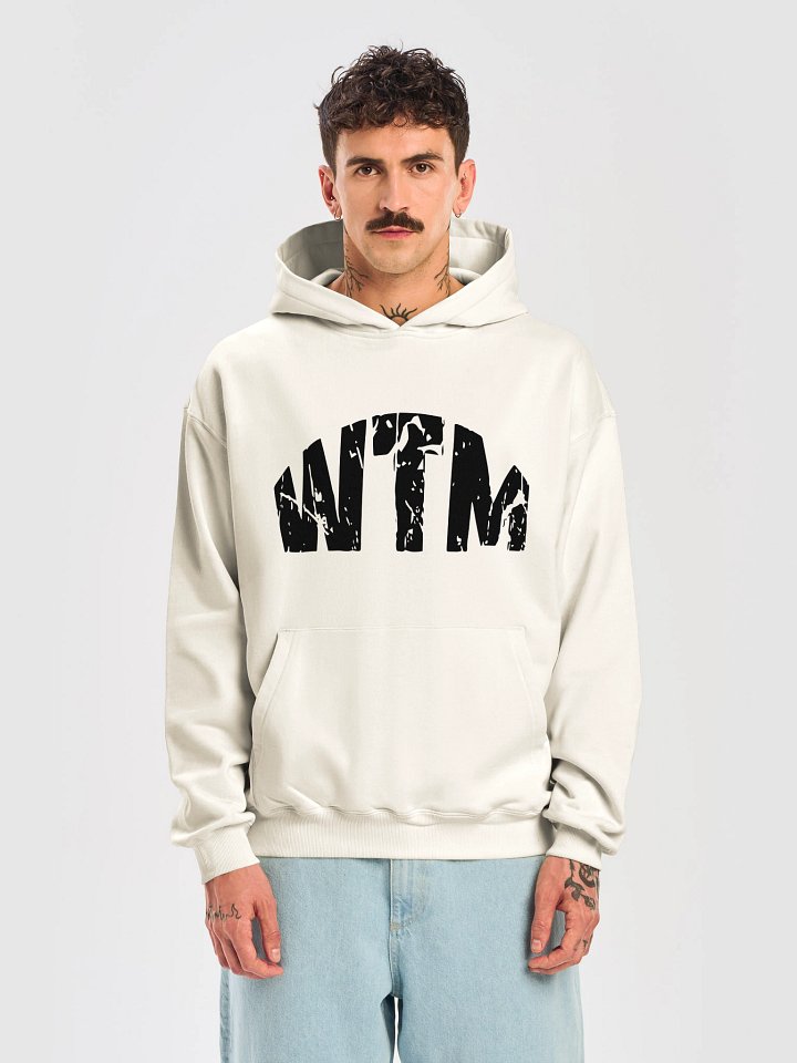 Retro Vintage Hoodie - White product image (2)