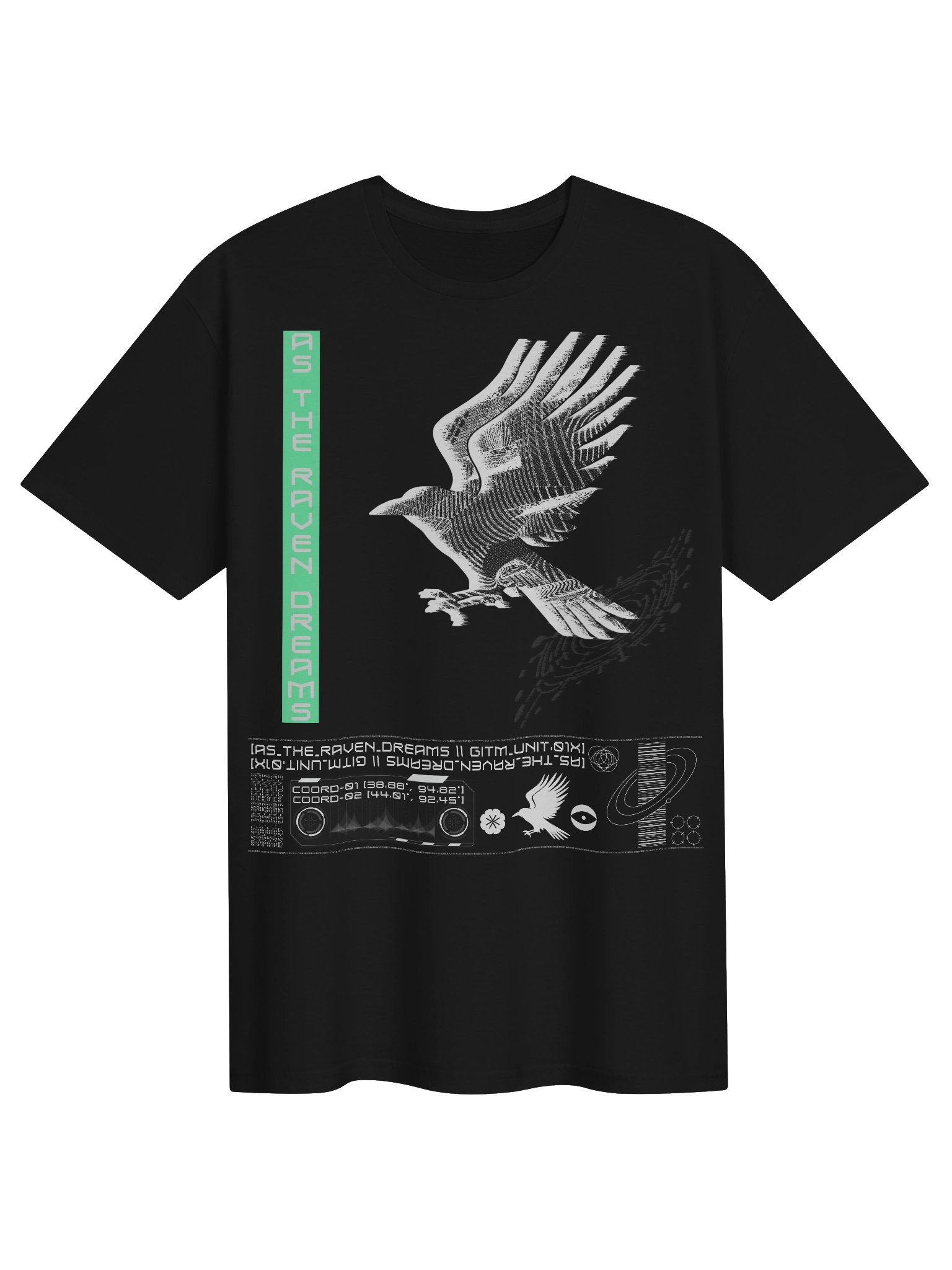 Glitch in the nevermore - Tshirt product image (4)