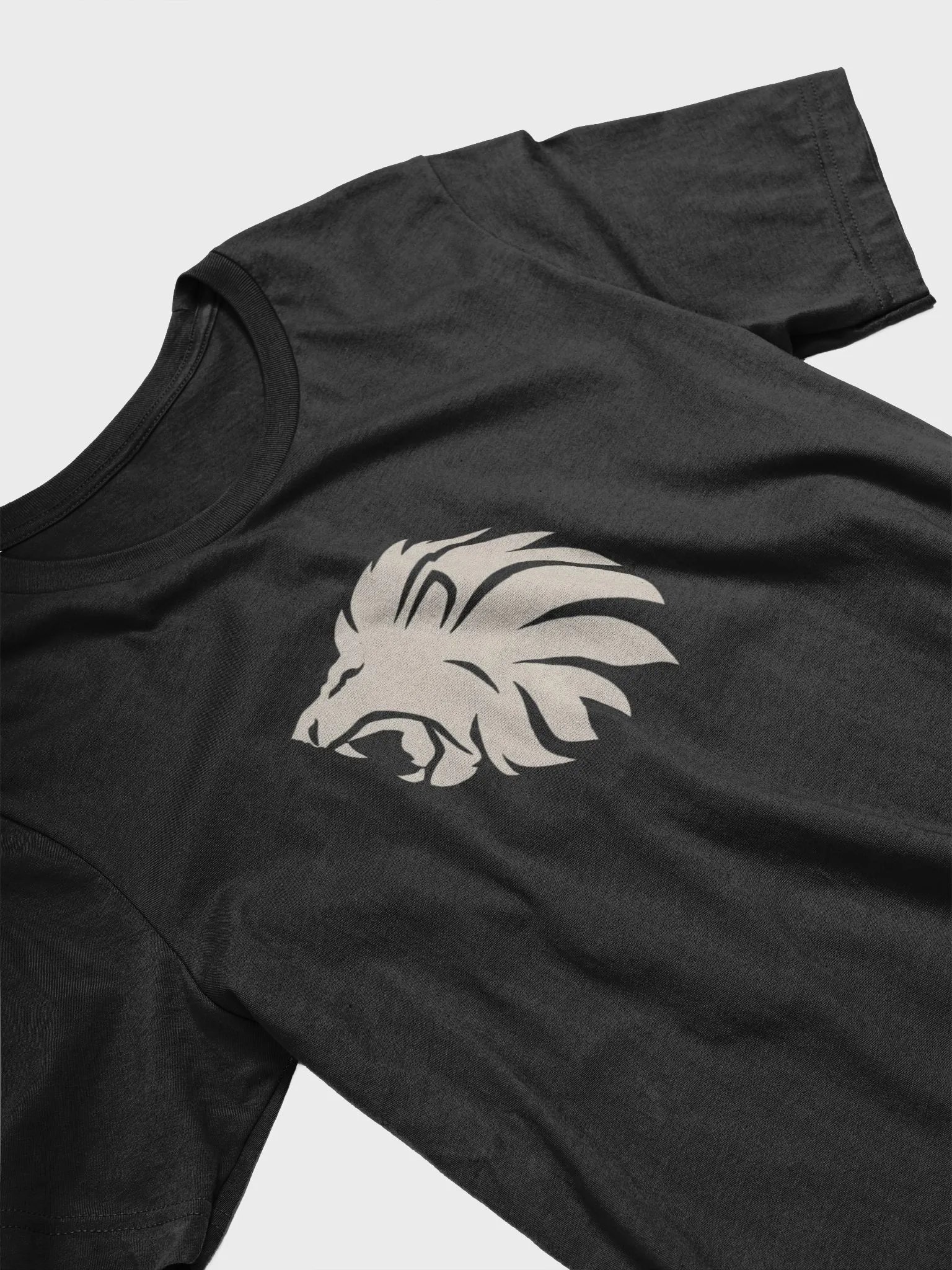 Lion Head in white ink product image (4)