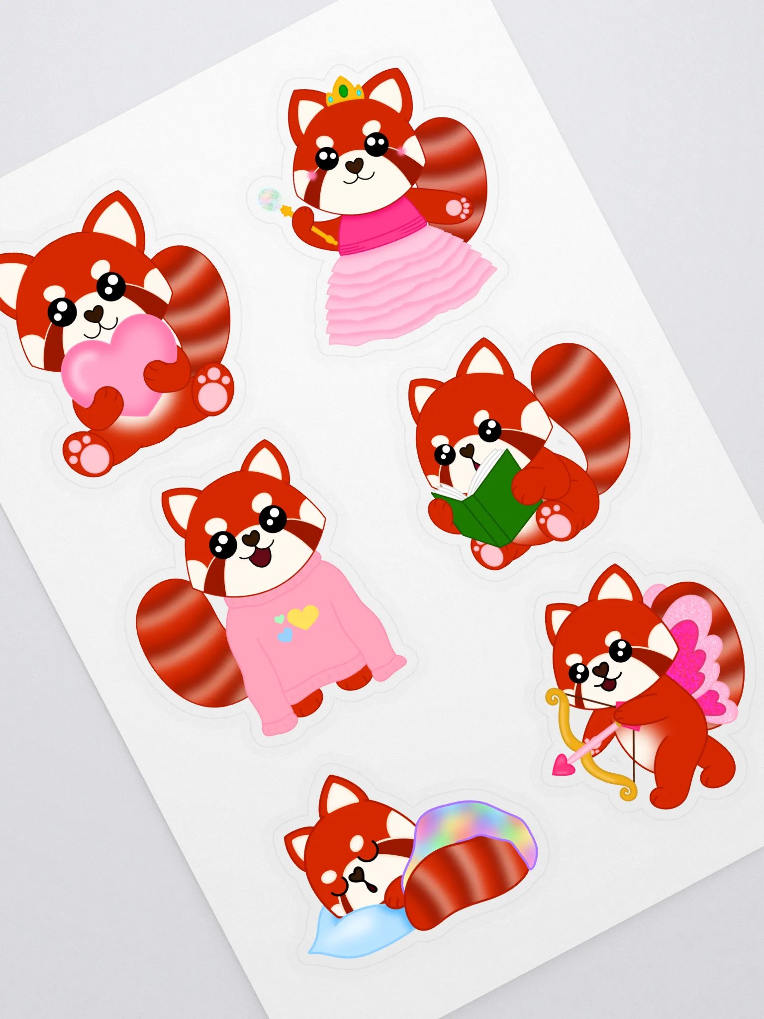 Assorted Ginger Sticker Sheet product image (1)