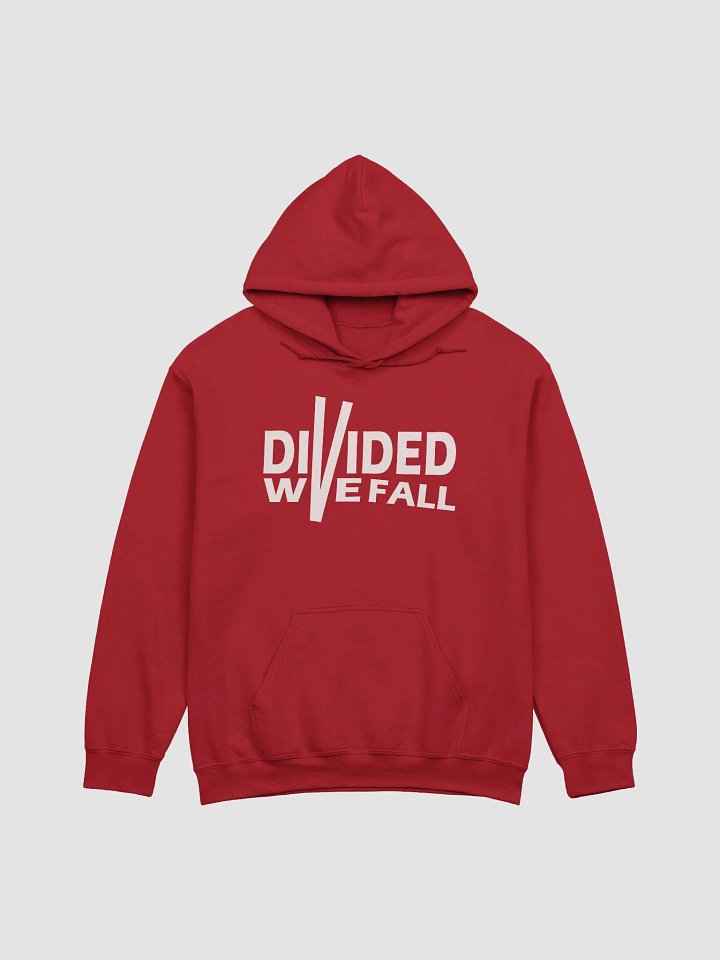 Divided We Fall - White - Gildan Classic Hoodie product image (2)