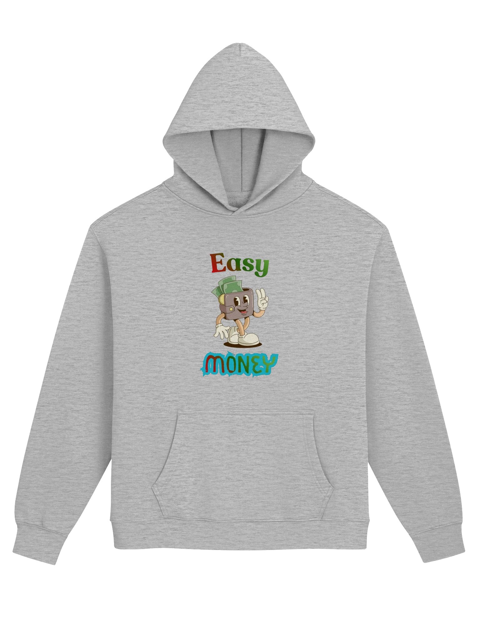 Gray Easy Money Hoodie product image (1)