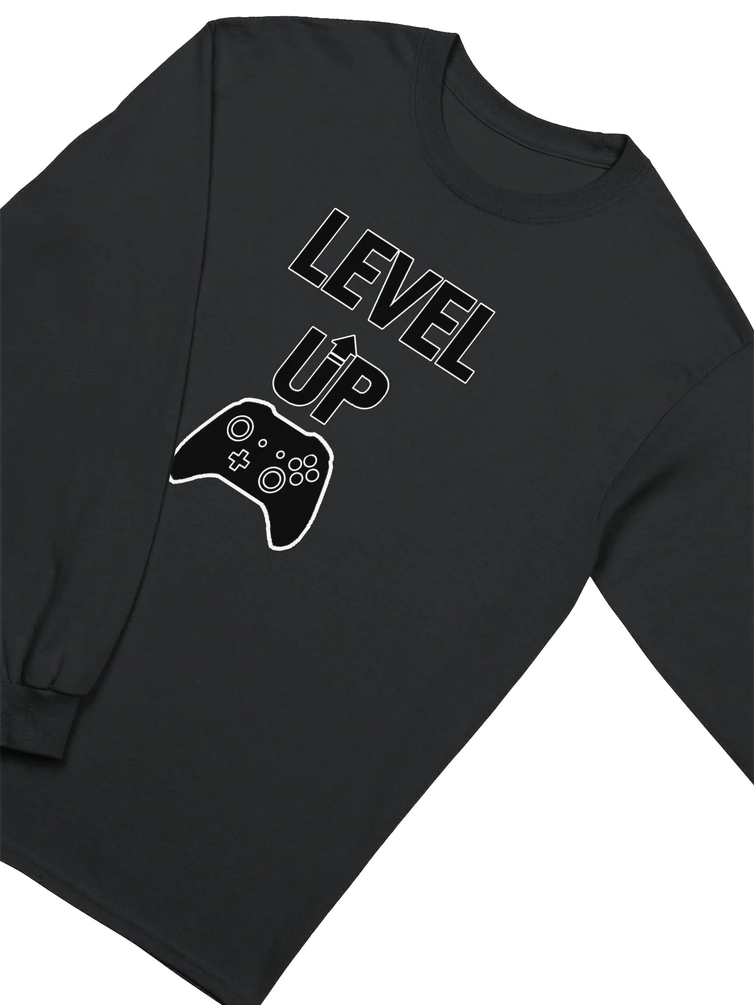 “Level Up” Gamer Long Sleeve product image (3)