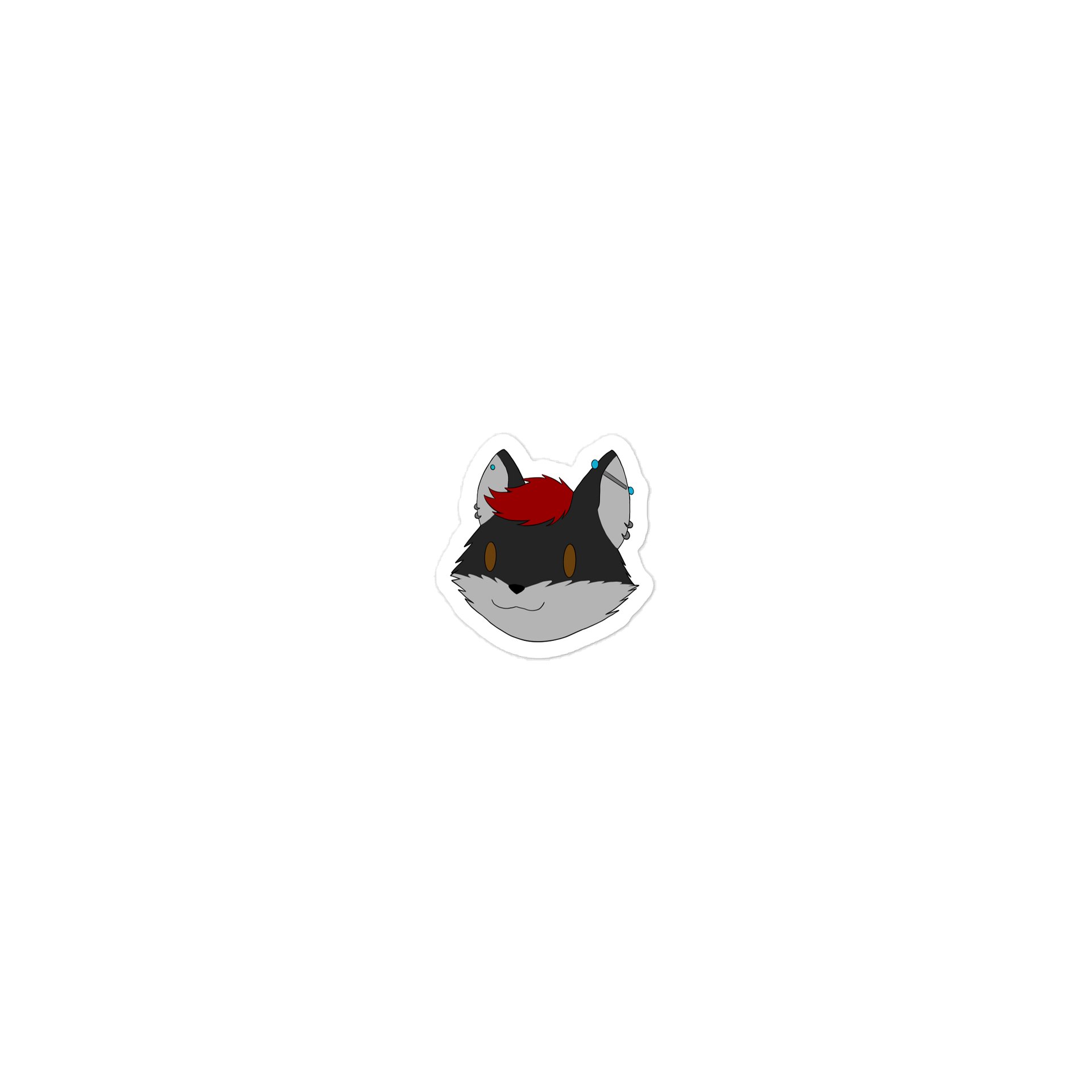 Kiara Head Sticker product image (1)
