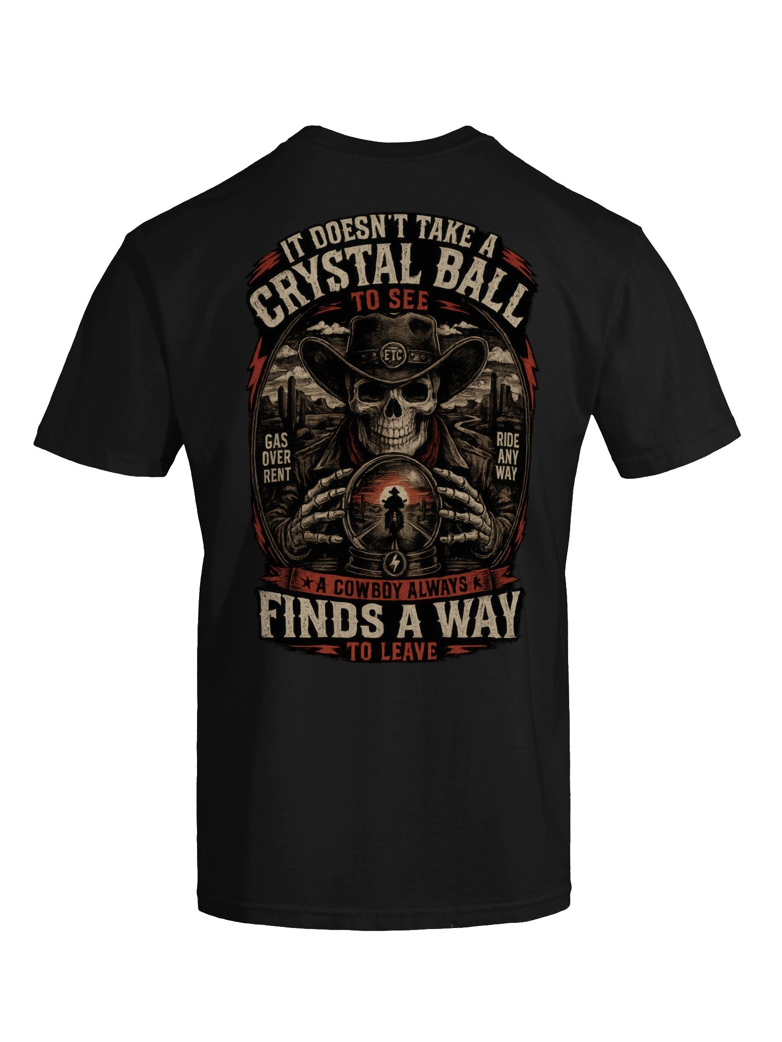Empty Tank Club – Crystal Ball Tee product image (7)