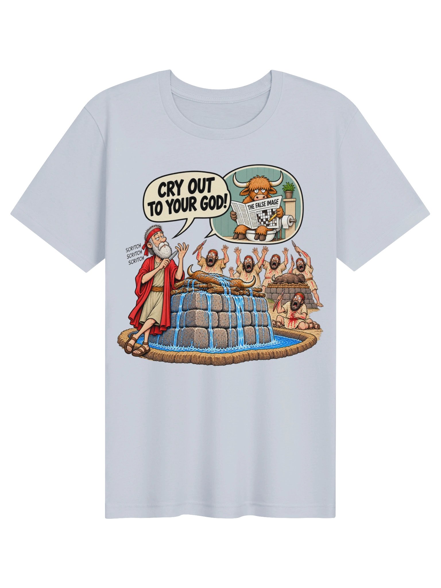 Elijah at Carmel T-shirt product image (9)