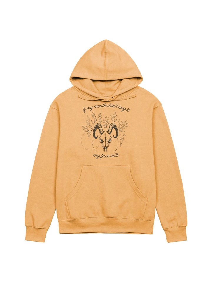 My Face Says It All Unisex Hoodie product image (1)