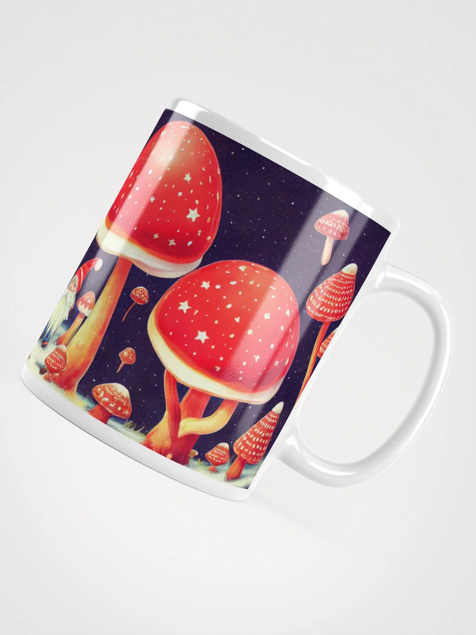 Magical Christmas Toadstool Gnome Mug product image (7)