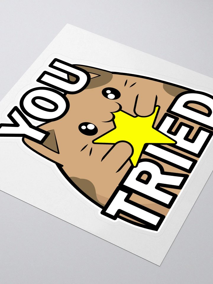 You Tried Sticker product image (1)
