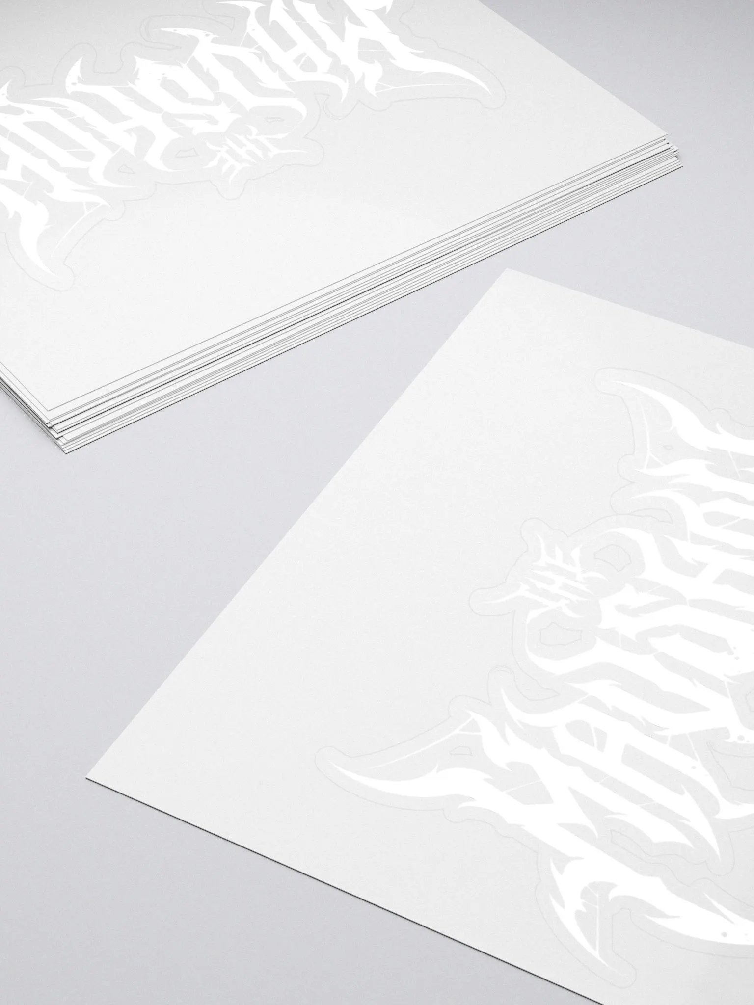 Metal Corn Sticker White product image (14)