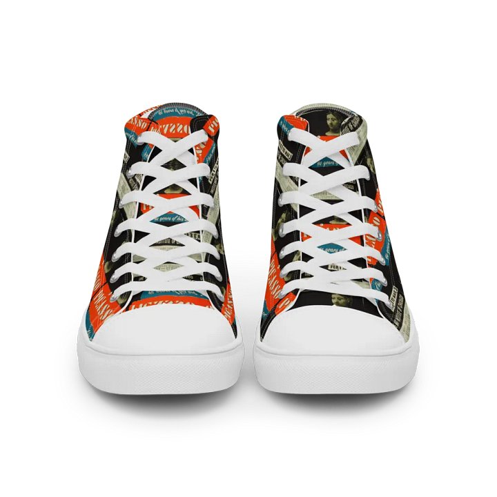 Picasso Art Poster Women’s Canvas High Tops product image (1)