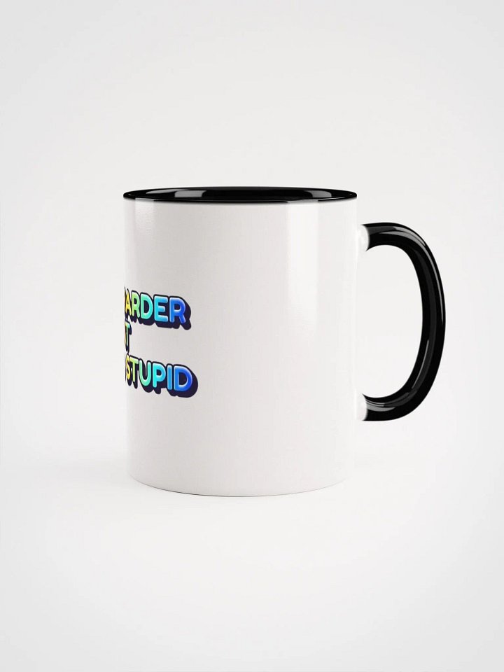 Jay - Try Harder At Being Stupid-CERAMIC MUG WITH COLOR INSIDE product image (1)