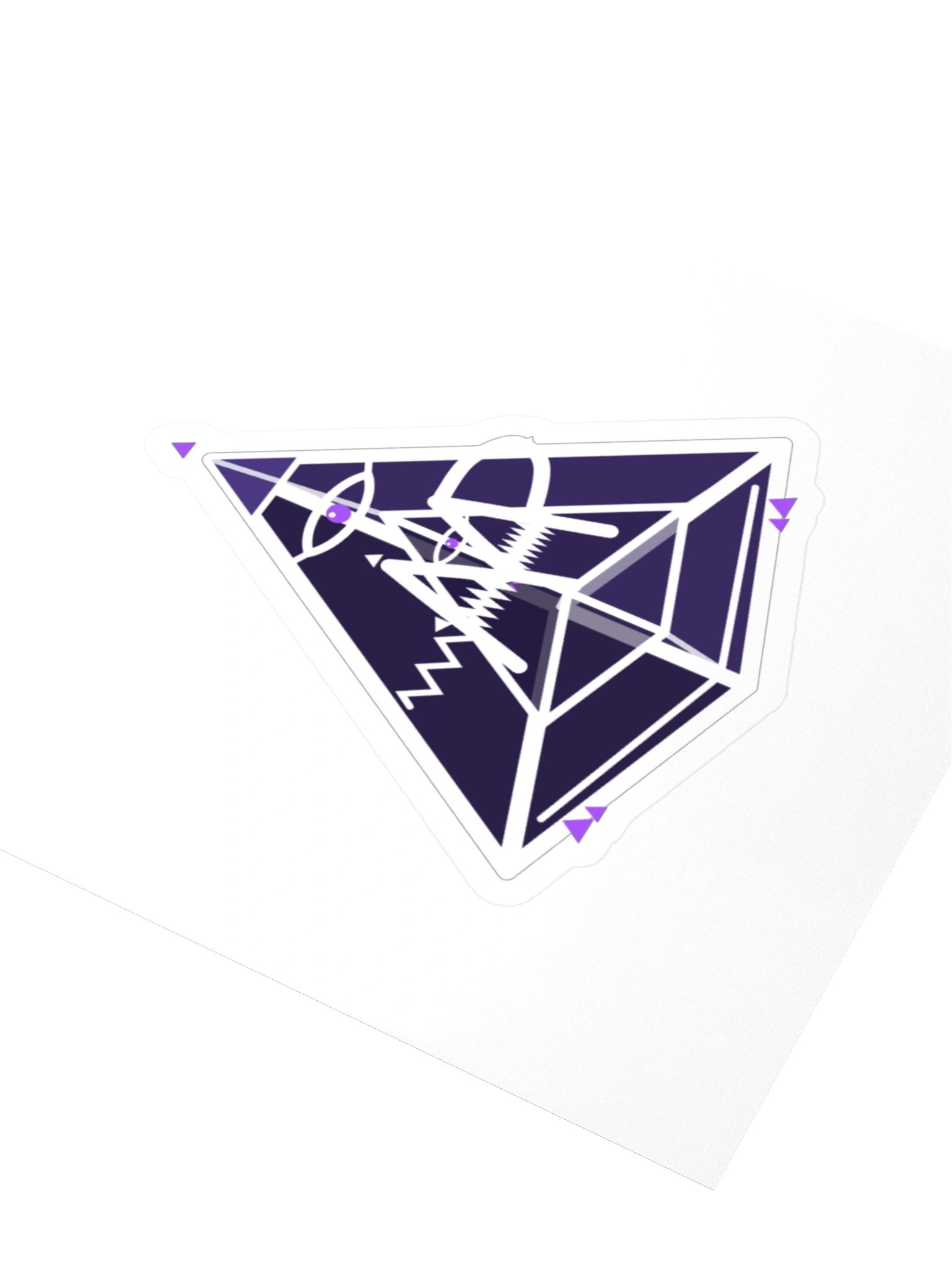 Mt. AMP Tesseract — Transfer Sticker product image (3)