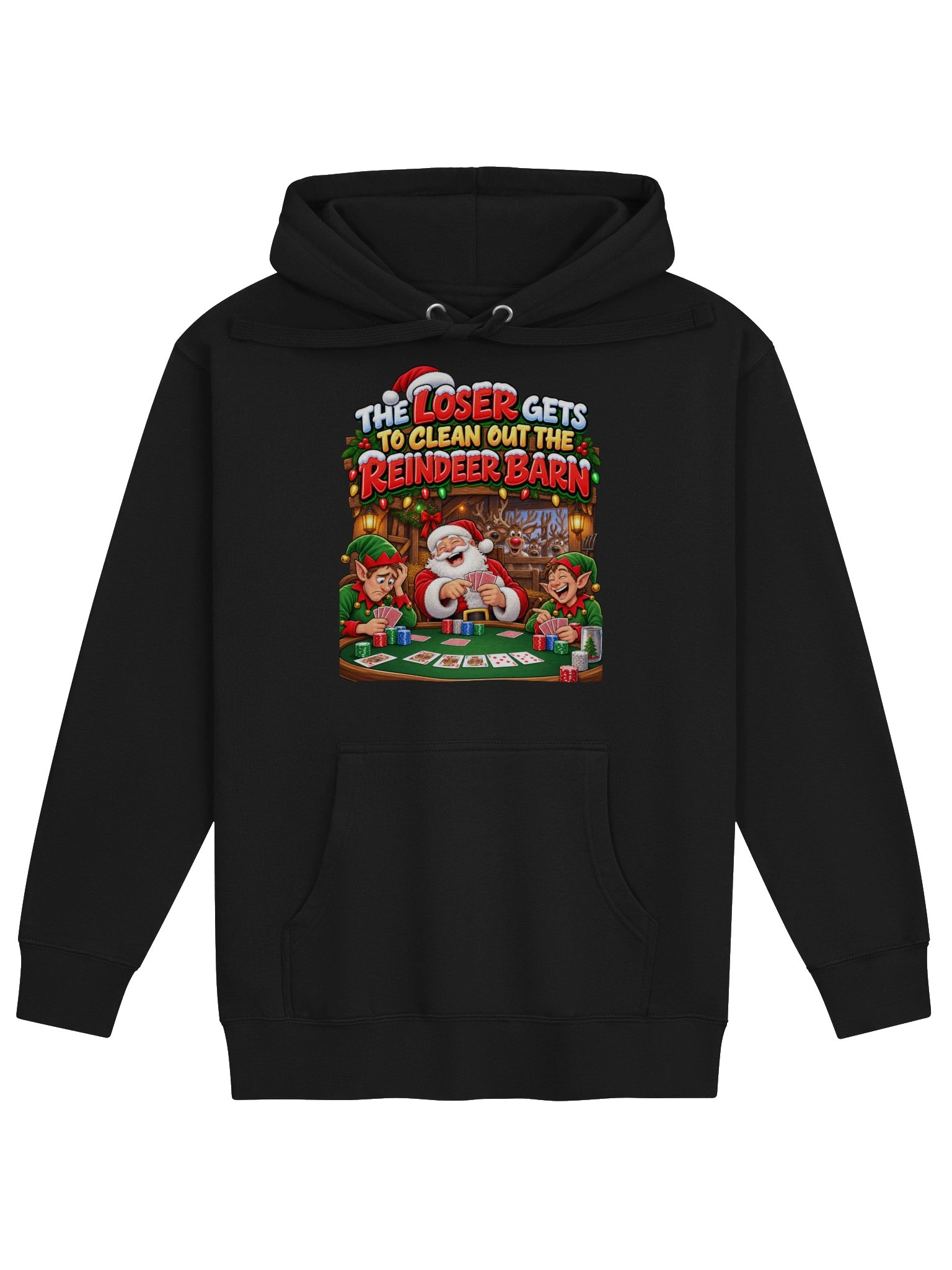 THE LOSER GETS TO CLEAN OUT THE REINDEER BARN product image (1)