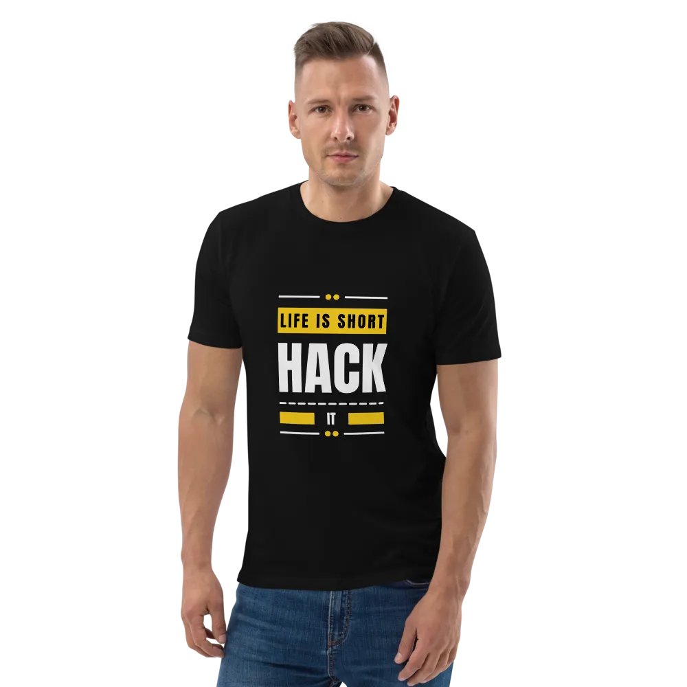 LIFE IS SHORT. HACK IT! - 100% cotton product image (7)