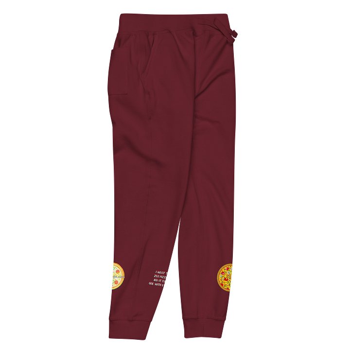 “one with everything” rainbow sprinkle deluxe pizza vanny graphic joggers product image (2)