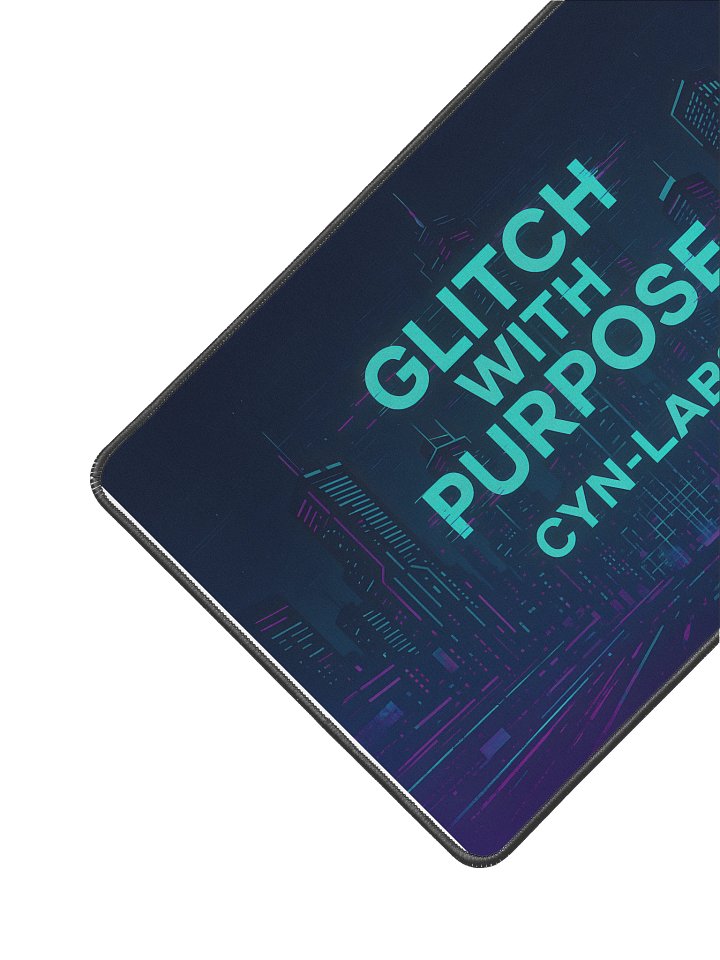 Cyber City Glitch Desk Mat product image (2)