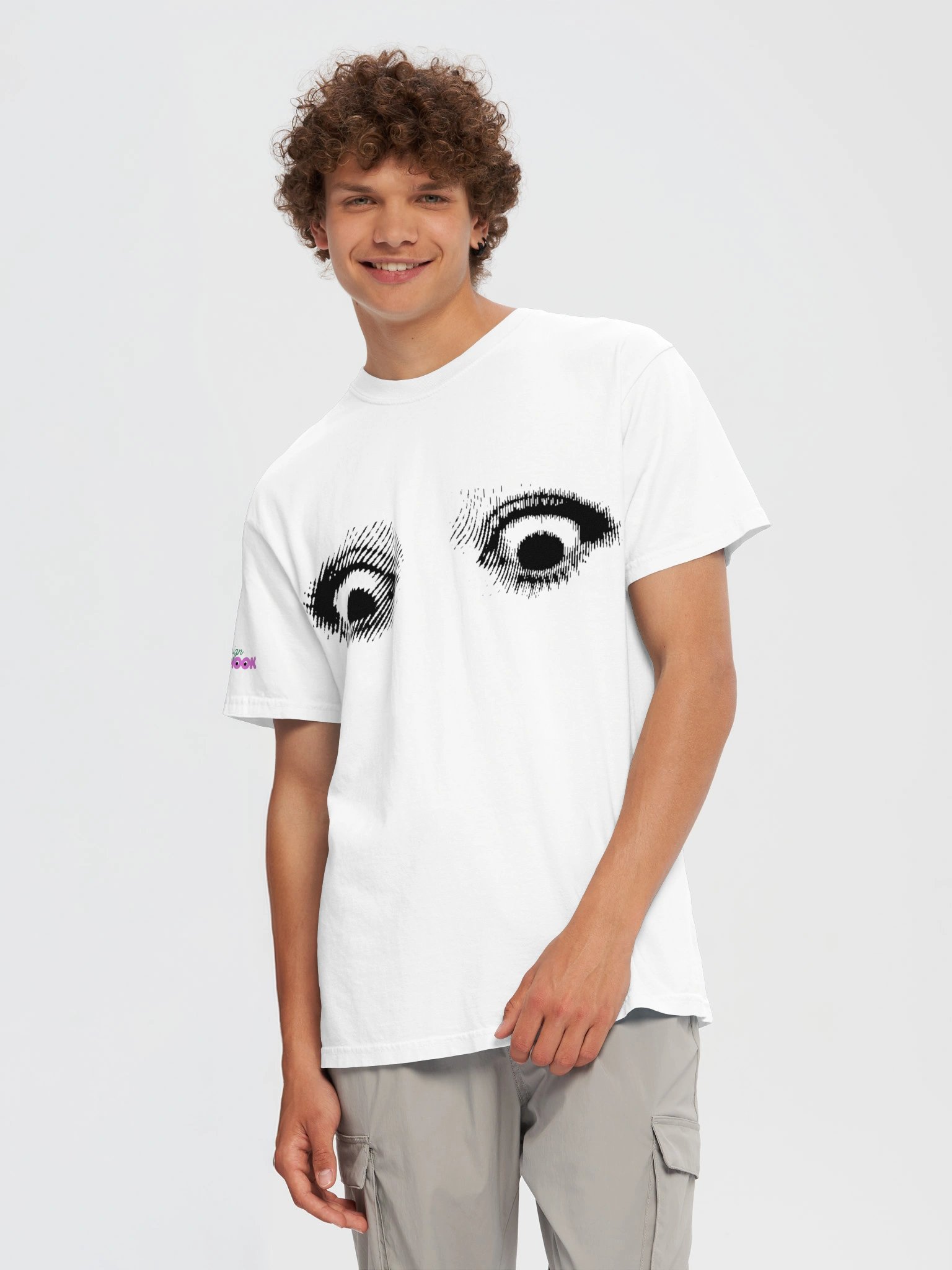 Obushook T — Staring Eyes Graphic Tee product image (1)