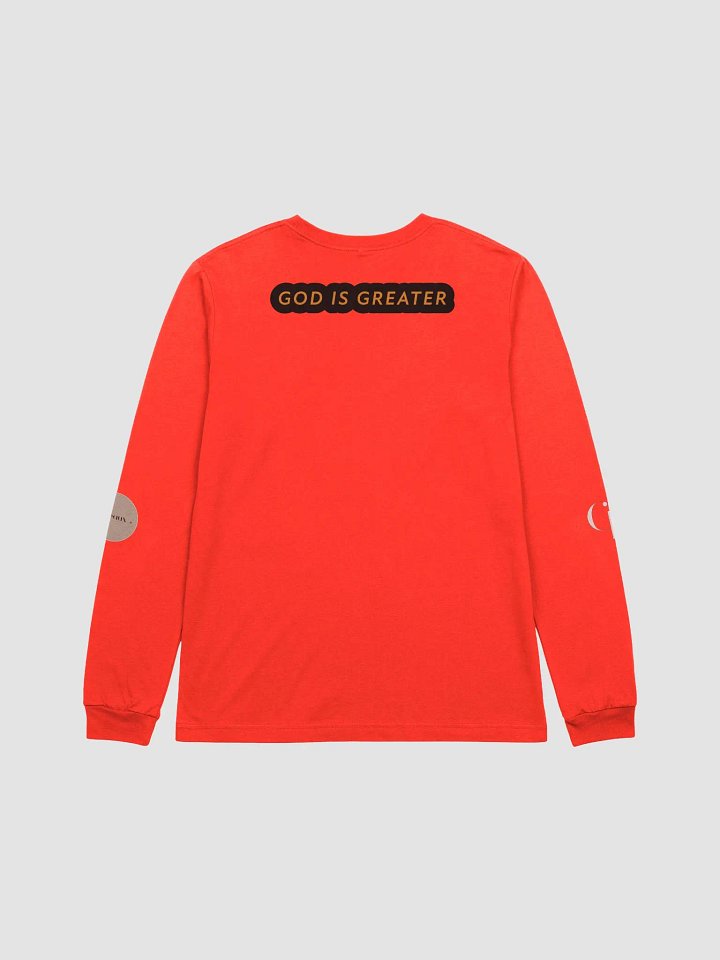 God > ALT Long Sleeve - (ORANGE TEXT) product image (9)