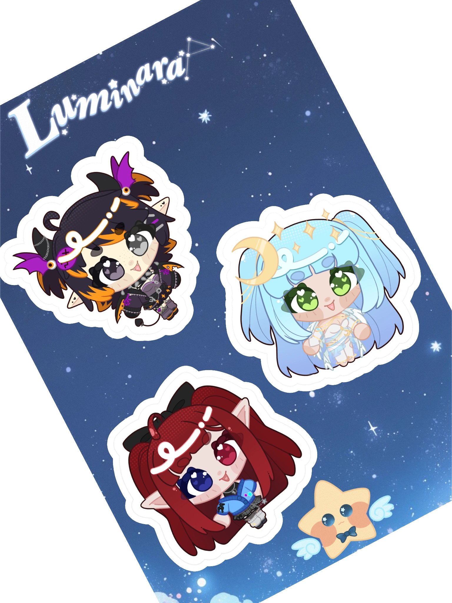 Luminara Sticker Sheet! product image (1)