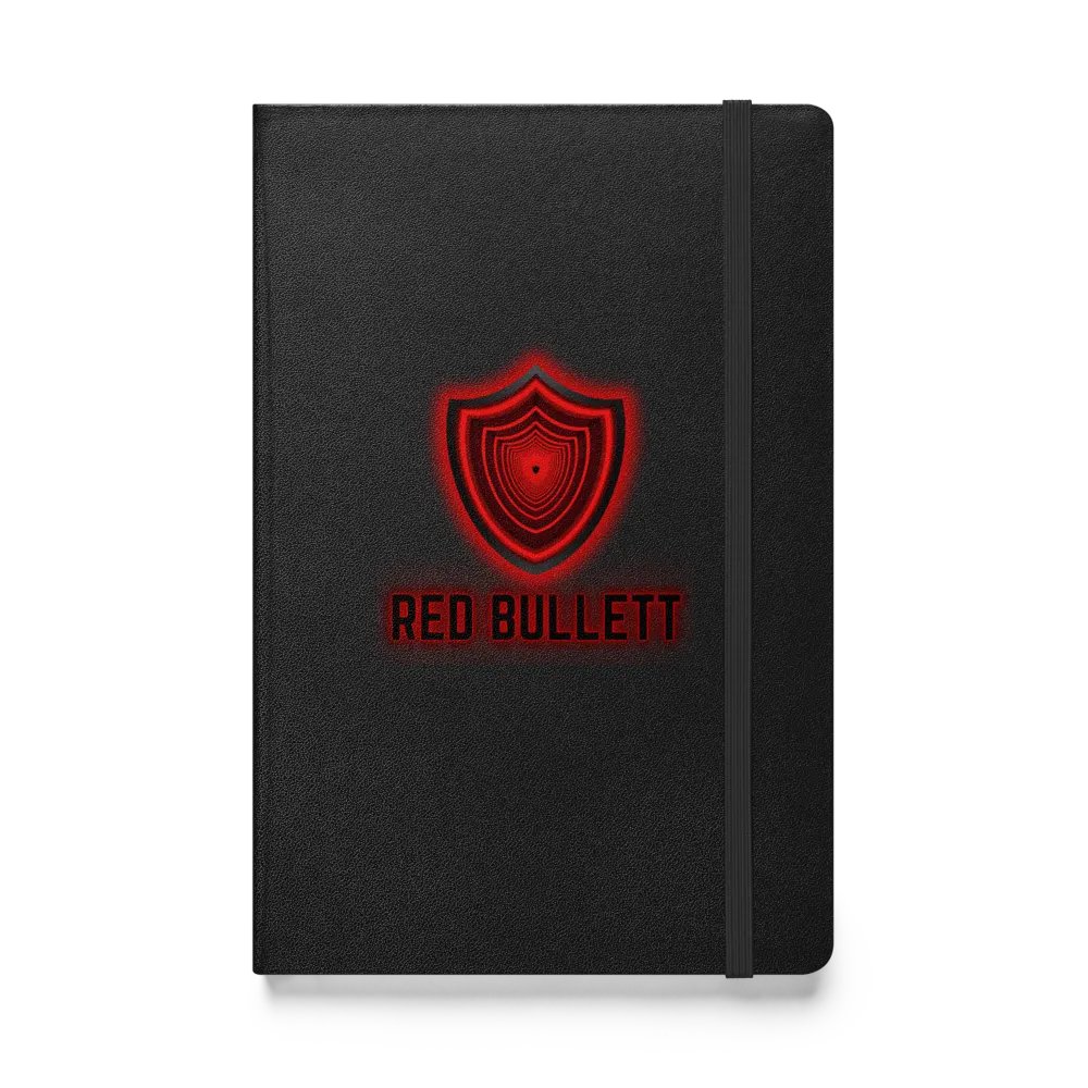 Red Bullett Infinity Shield Hard Cover Bound Notebook product image (1)