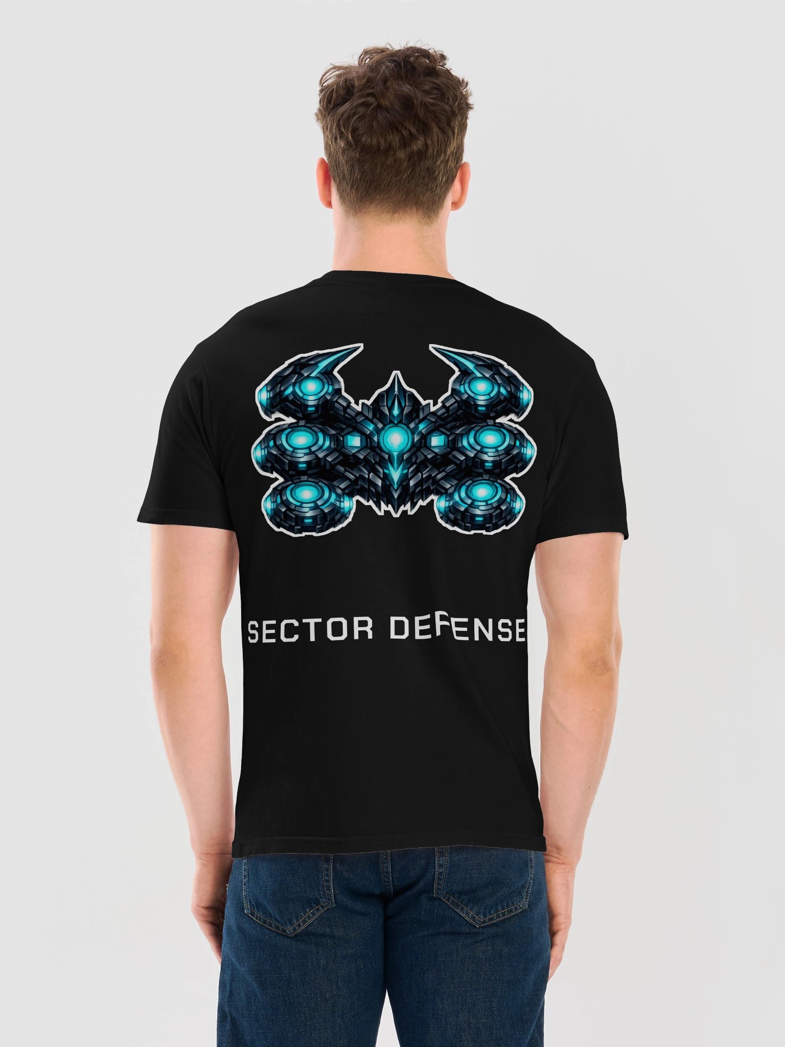 Sector Defense Cyan Stinger Tee product image (12)