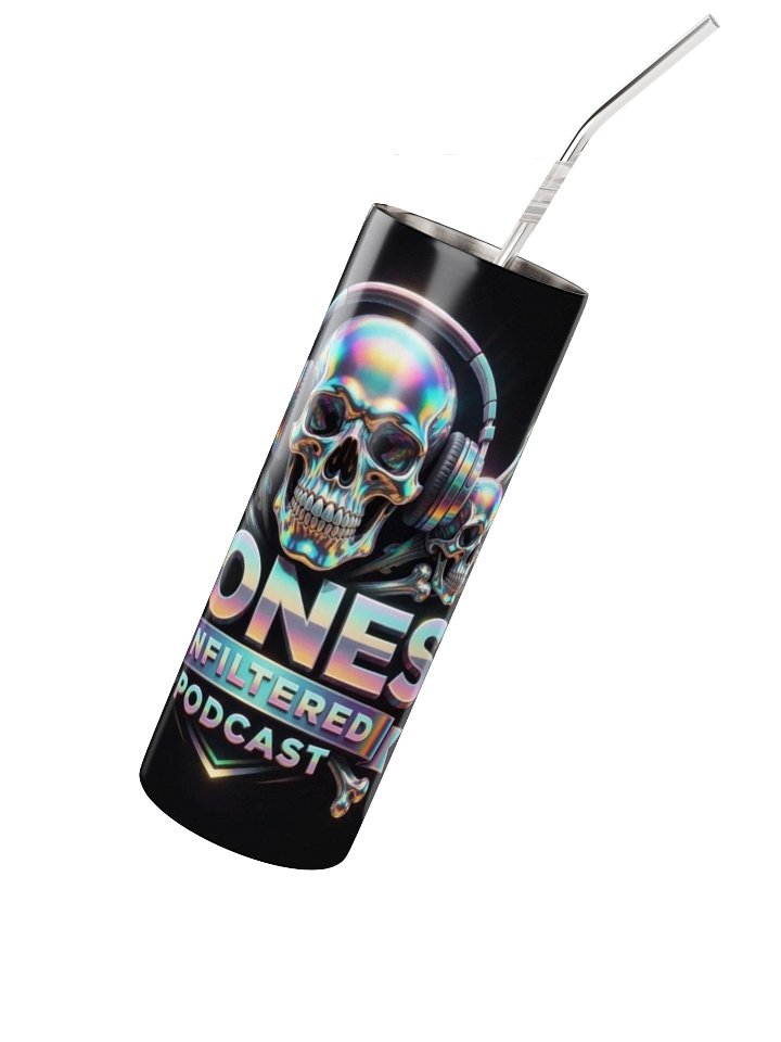 Bones Unfiltered Podcast Tumbler (Holographic) product image (3)