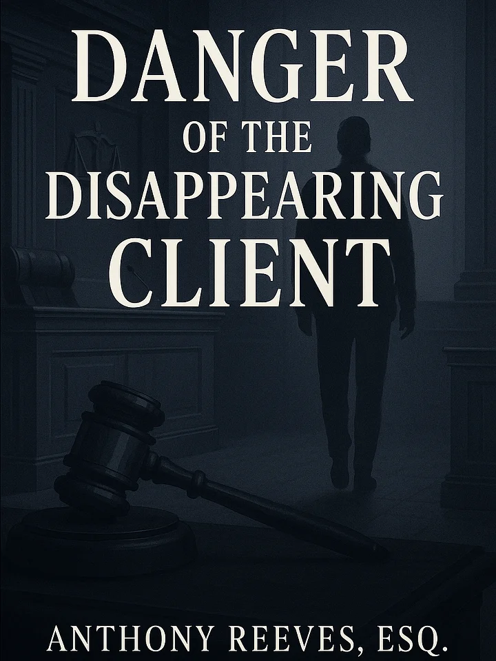 Don’t Let Your Case Collapse: The Danger of the Disappearing Client (And How to Protect Yourself product image (1)