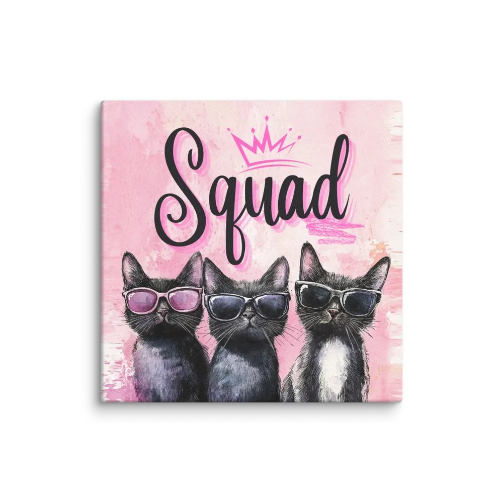 The Fur Squad: Canvas Print product image (1)