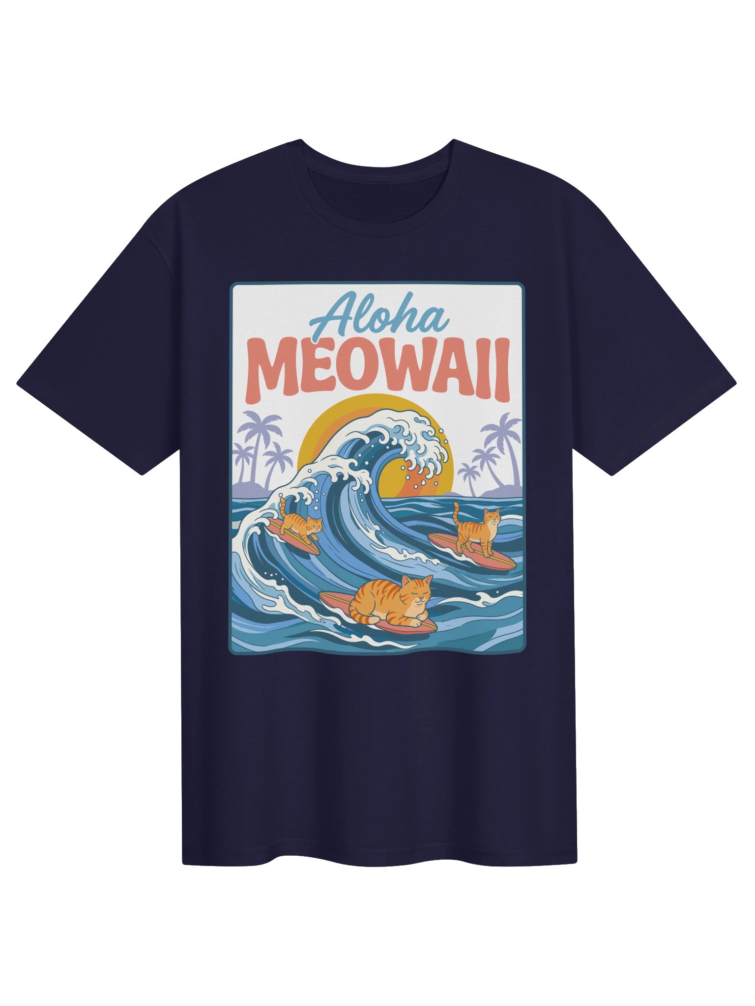 Aloha Meowaii Tee product image (2)