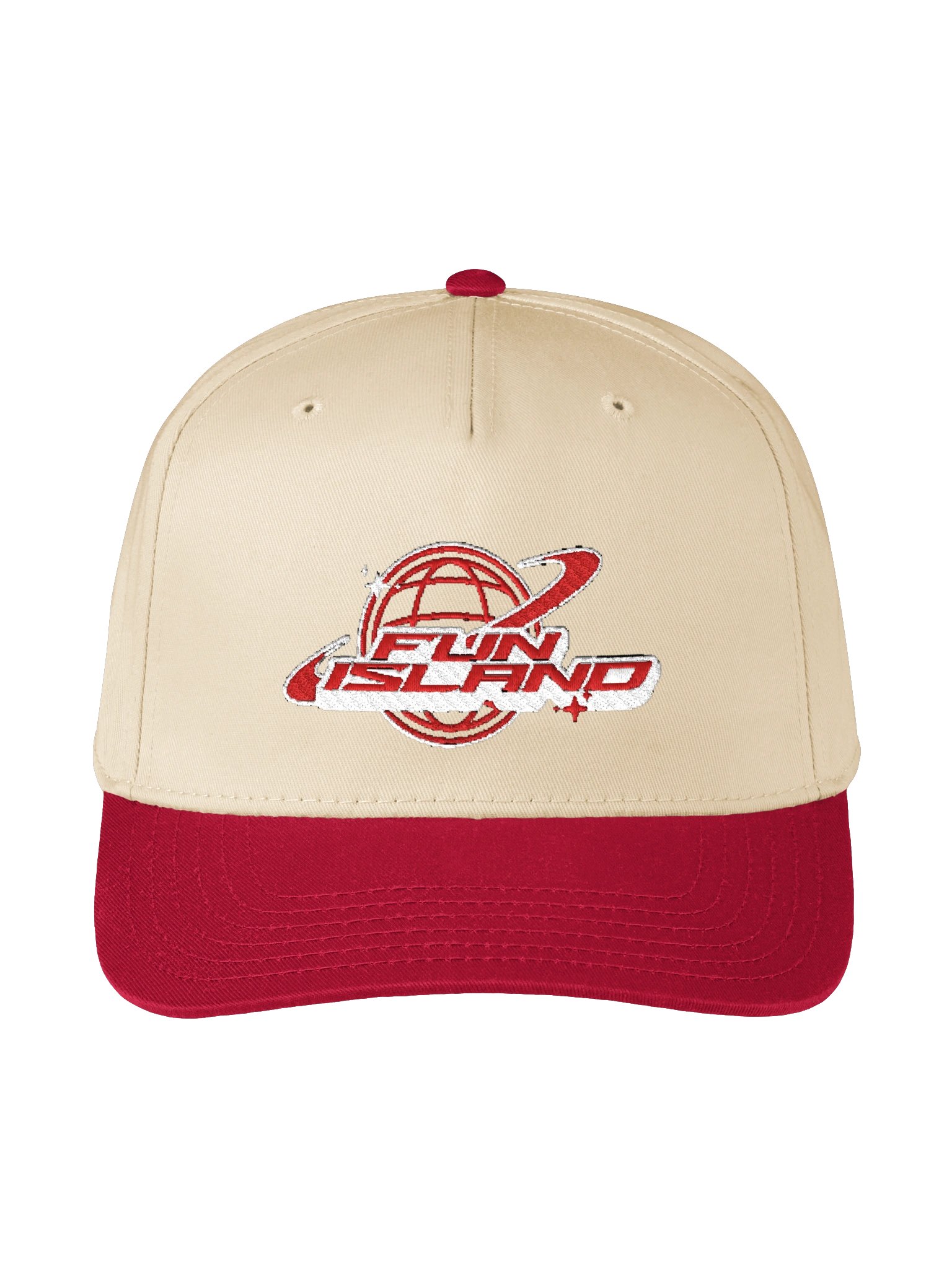 2000s POP FUN ISLAND SNAPBACK HAT EMBROIDERED product image (41)